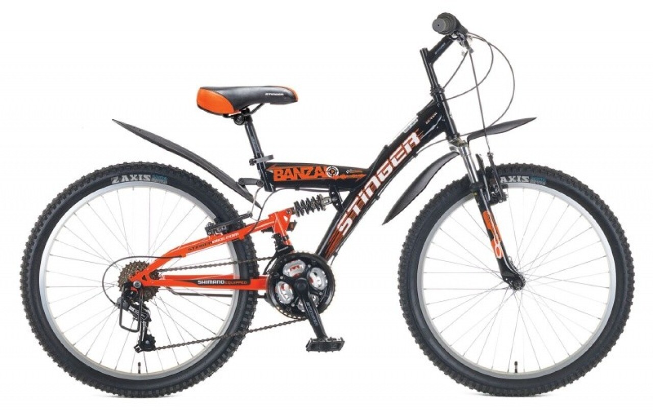 Велосипед Stinger Banzai 24 (2015) велосипед stinger banzai 20 2016 green
