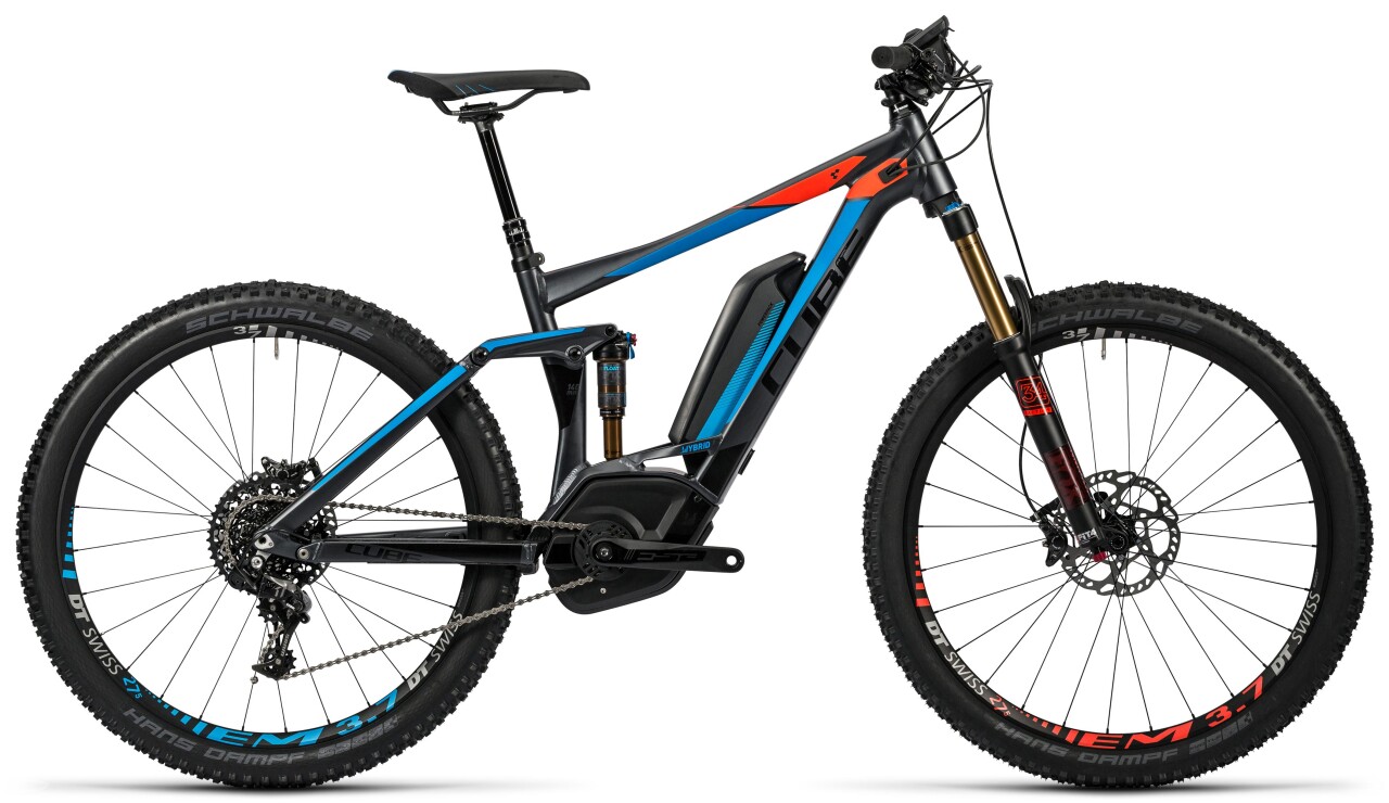 Велосипед Cube Stereo Hybrid 140 HPA SL 500 27.5 (2016) велосипед cube stereo 140 hpa sl 27 5 2016