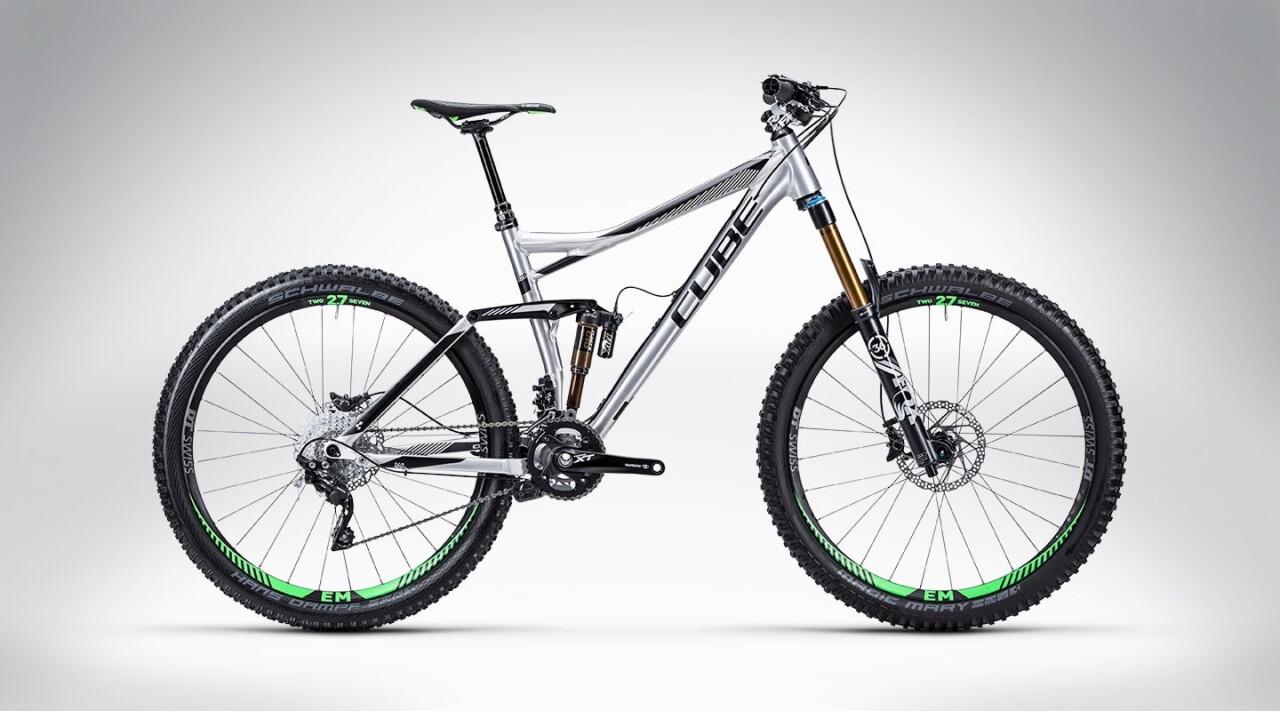 Велосипед Cube Stereo 160 HPA TM 27.5 (2015) велосипед cube stereo 160 hpa pro 27 5 2015