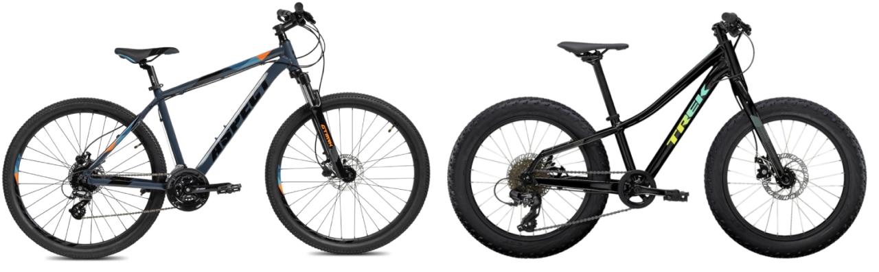 что лучше фэтбайк или горный велосипед