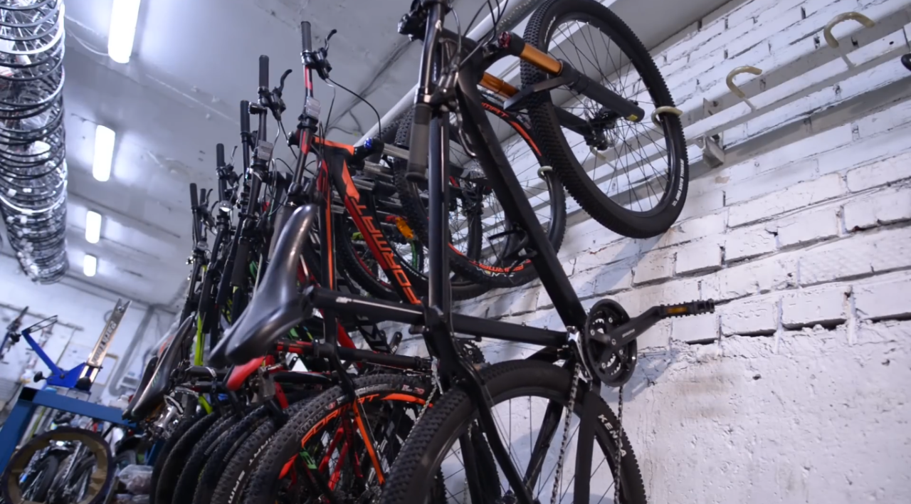 где хранить велосипед