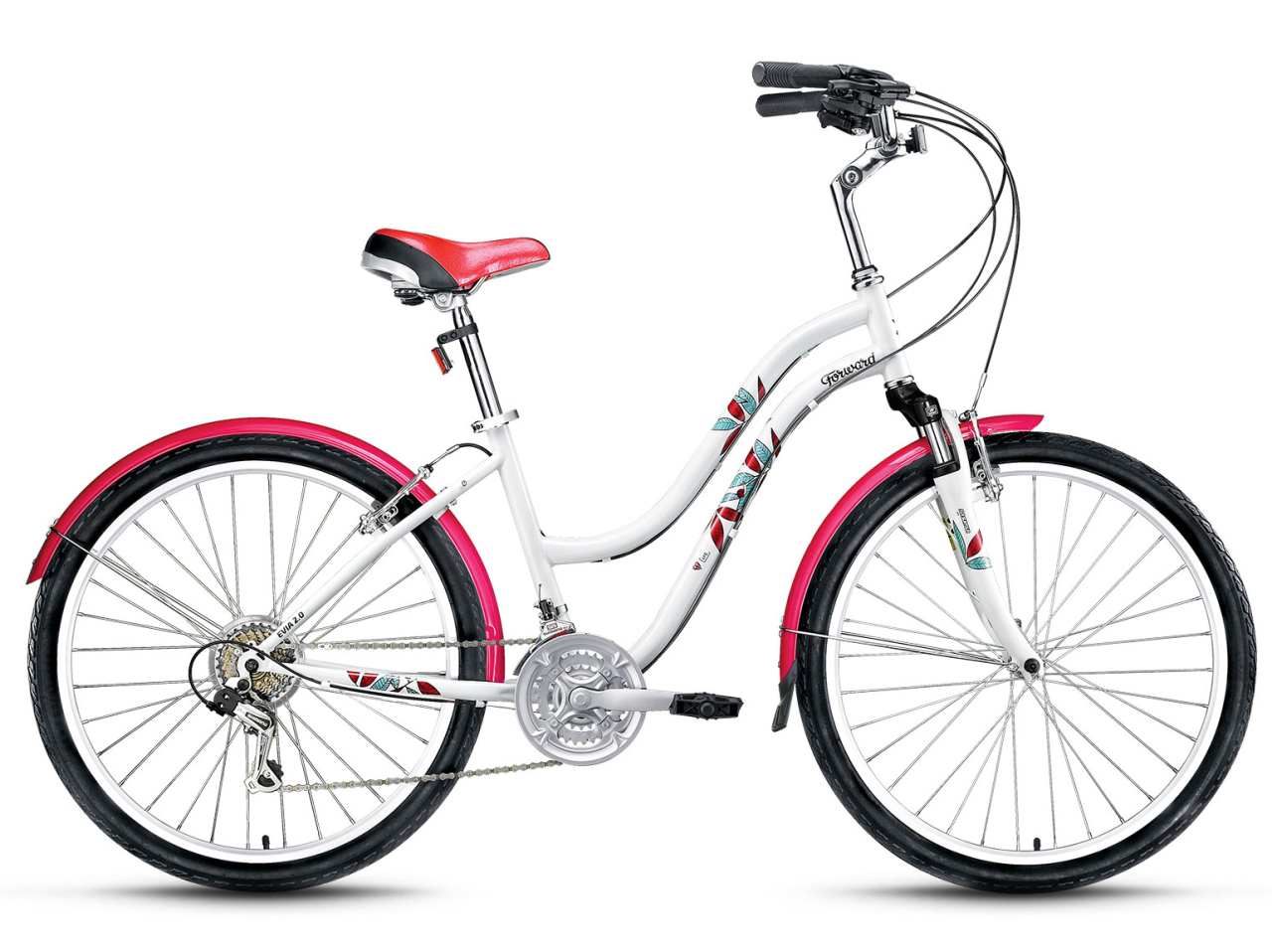 Велосипед Forward Evia 26 2.0 (2017) велосипед forward evia 1 0 16 2016 bordo