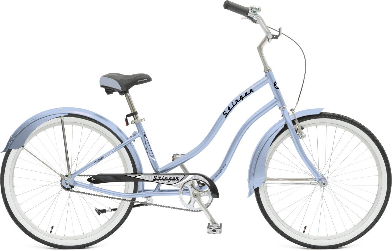Велосипед Stinger Cruiser Lady 26 (2017) велосипед stinger x65565 k cruiser nexus l 18 2015 white