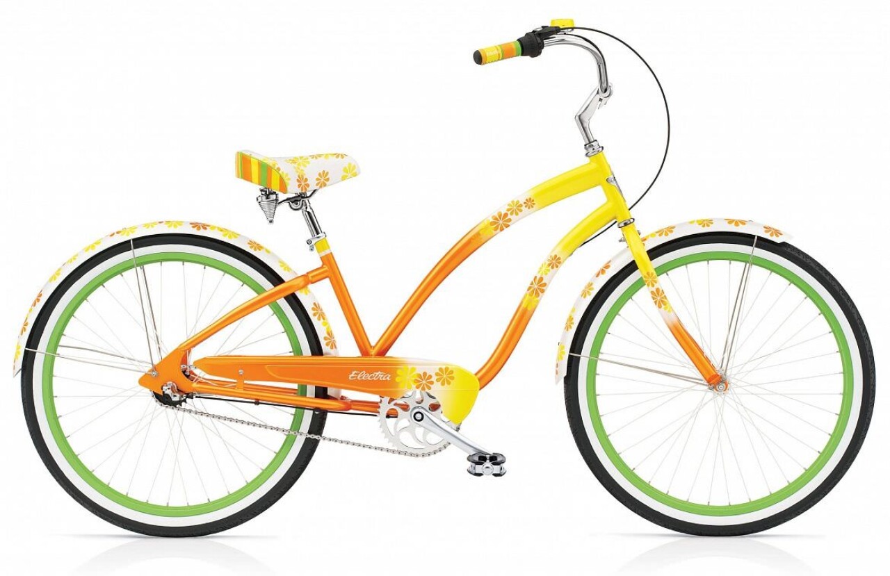 Велосипед Electra Cruiser Daisy 3i Ladies’ (2016) велосипед electra loft 3i ladies 2016